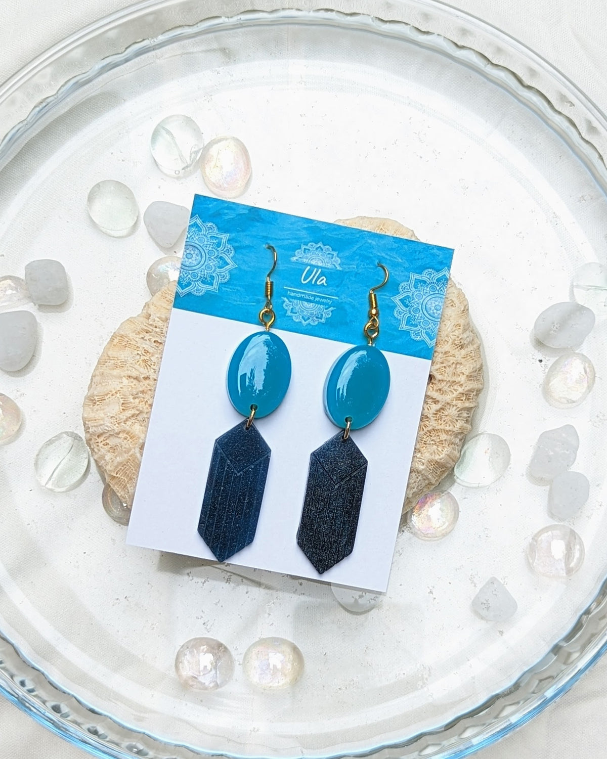 Octopus Ink Earrings