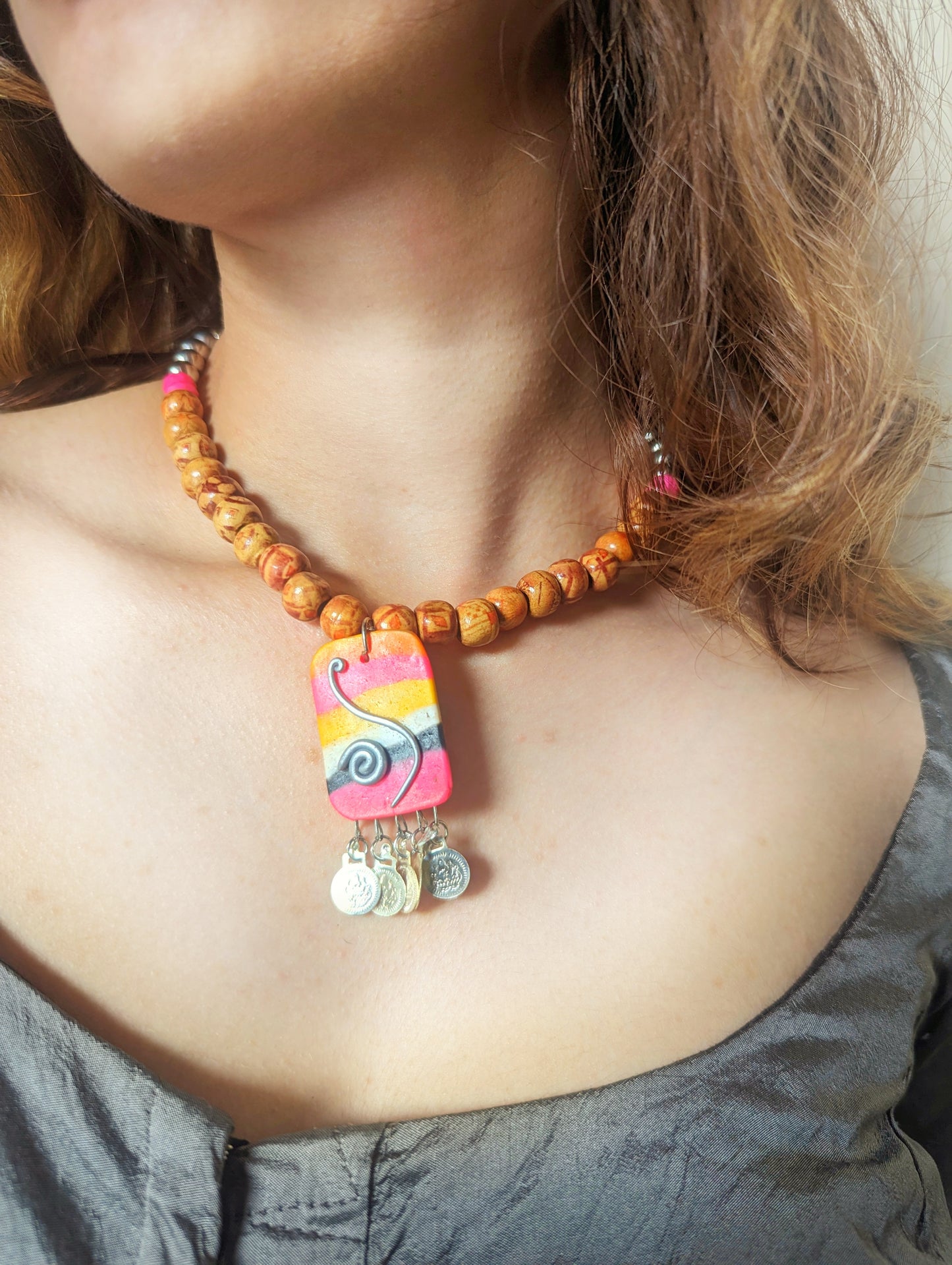 Marigold Faye Pendant Necklace