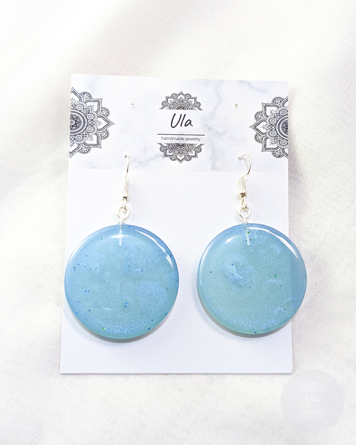 Giselle Dangle Earrings Cornflower Blue