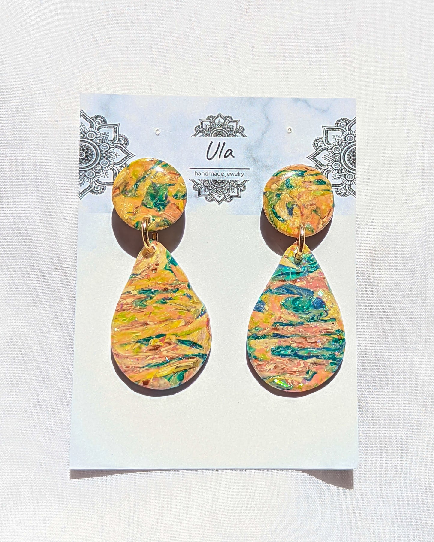 Kohaku Dangle Earrings
