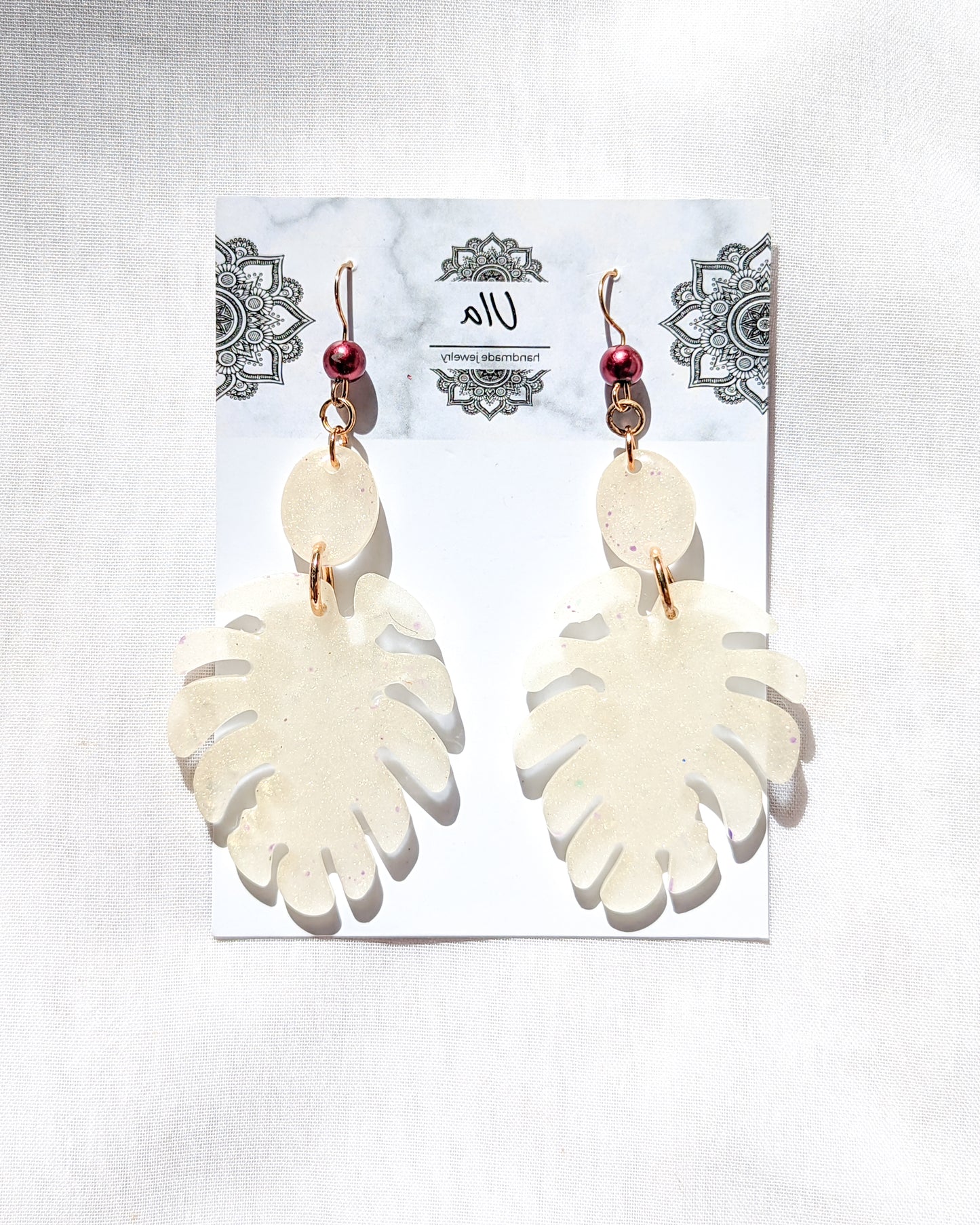 Viviana Dangle Earrings Pearl