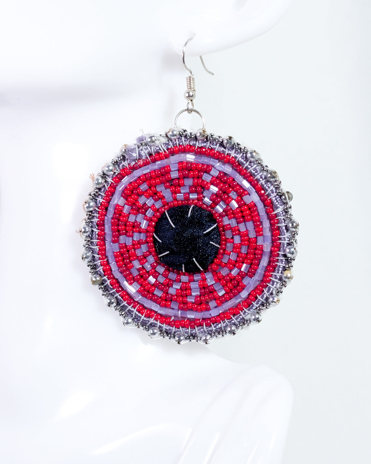 Earth Dusk Beaded Earrings