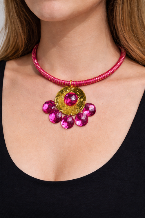 Elif Threaded Necklace