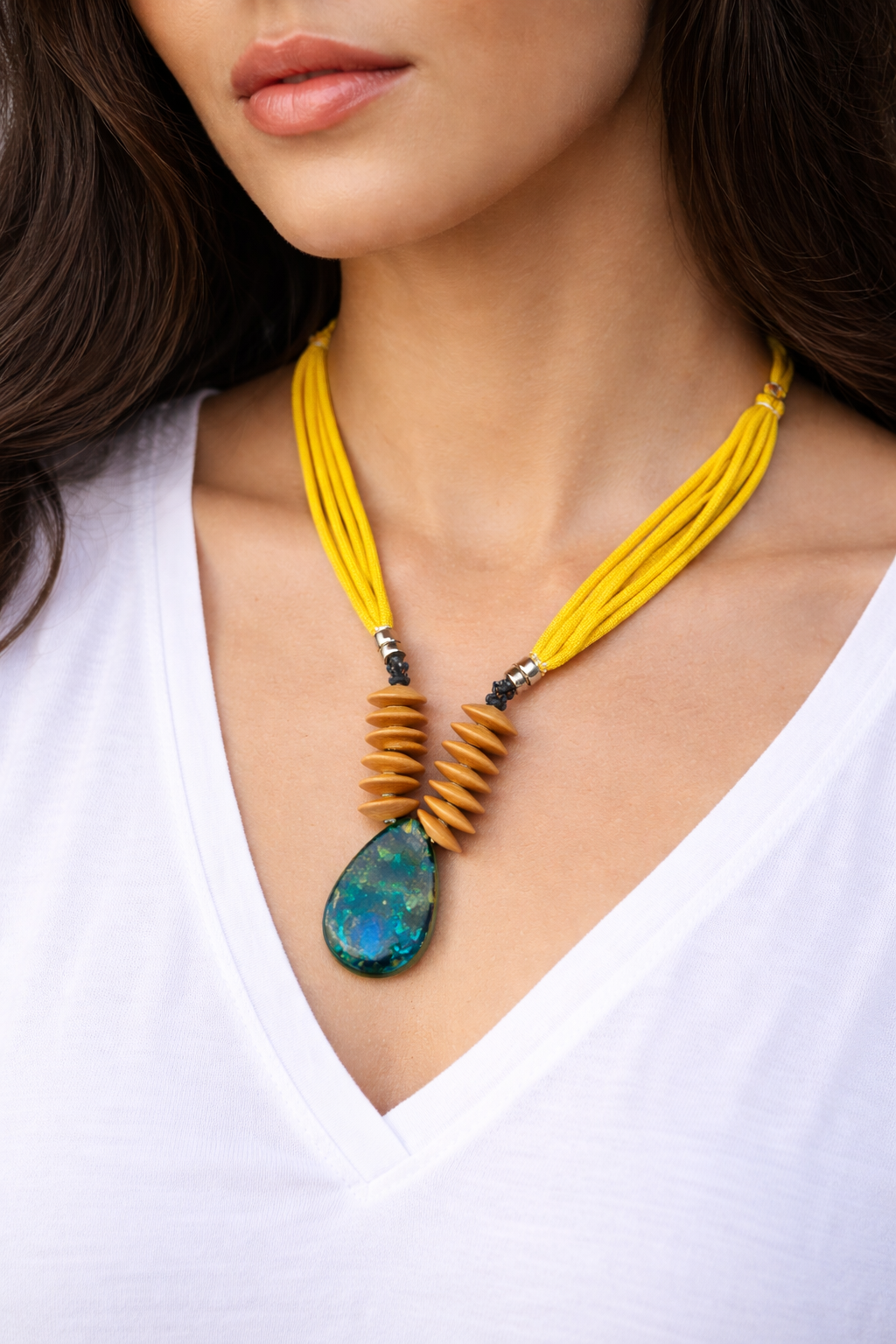 Chaitanya Necklace Yellow