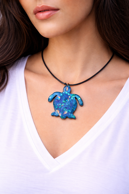 Oceanic Turtle Pendant