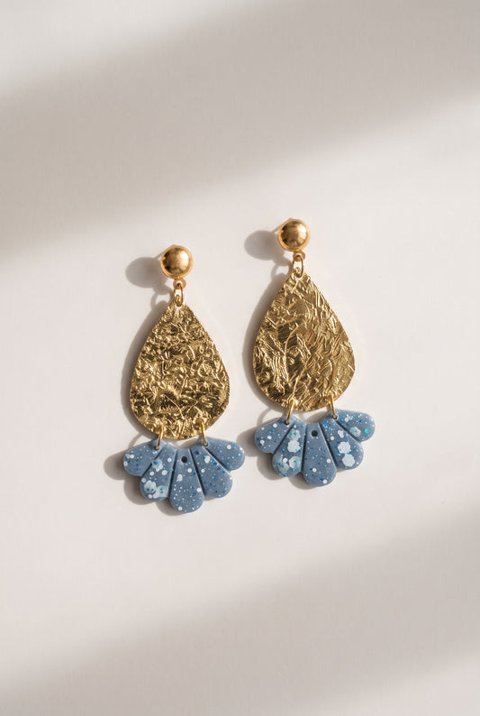 Golden Pyre Earrings