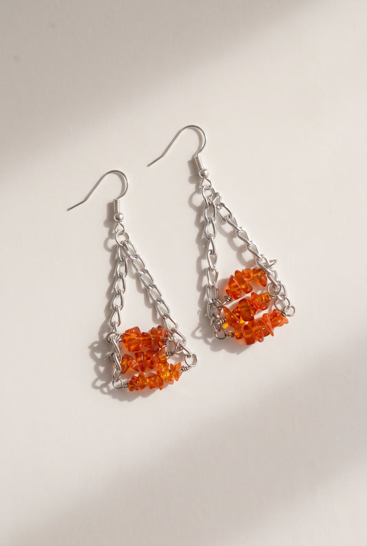 Citrine Spark Earrings