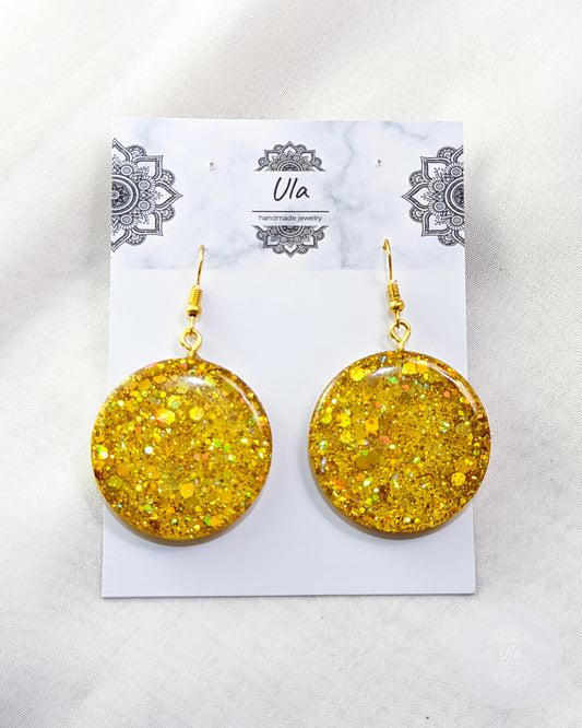 Giselle Dangle Earrings Gold