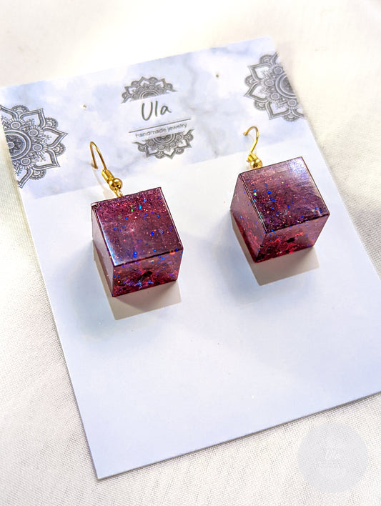 Suki Earrings Plum