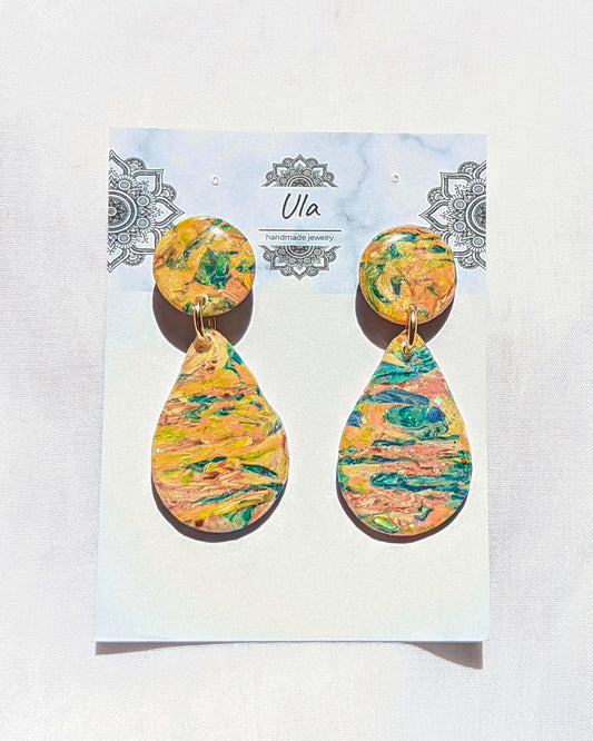 Kohaku Dangle Earrings