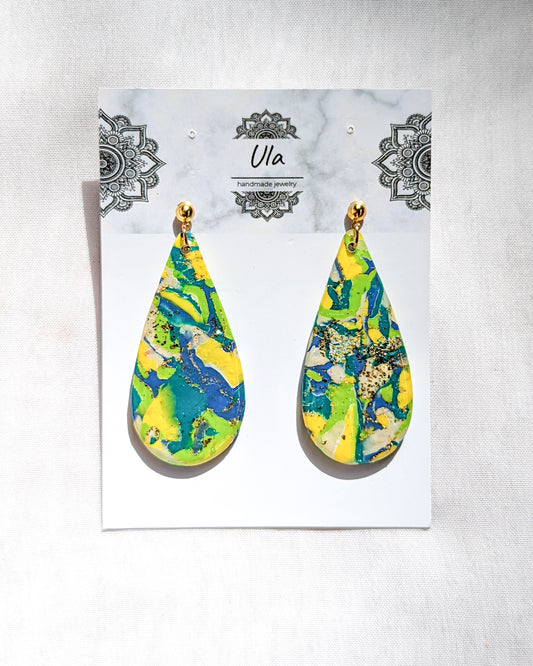 Dewdrop Earrings Lemon