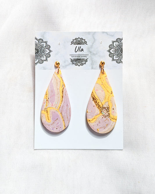 Dewdrop Earrings Lilac