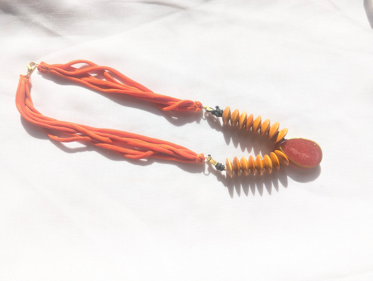 Chaitanya Necklace Red