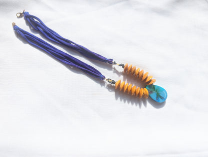 Chaitanya Necklace Purple
