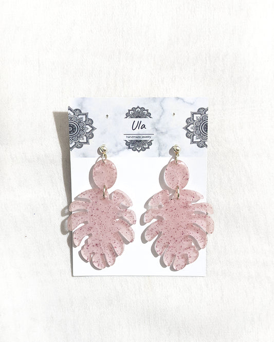 Viviana Dangle Earrings Pink
