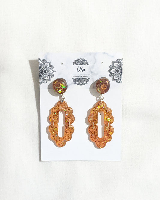 Amber Ember Earrings