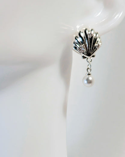 Mismatched Shell earrings