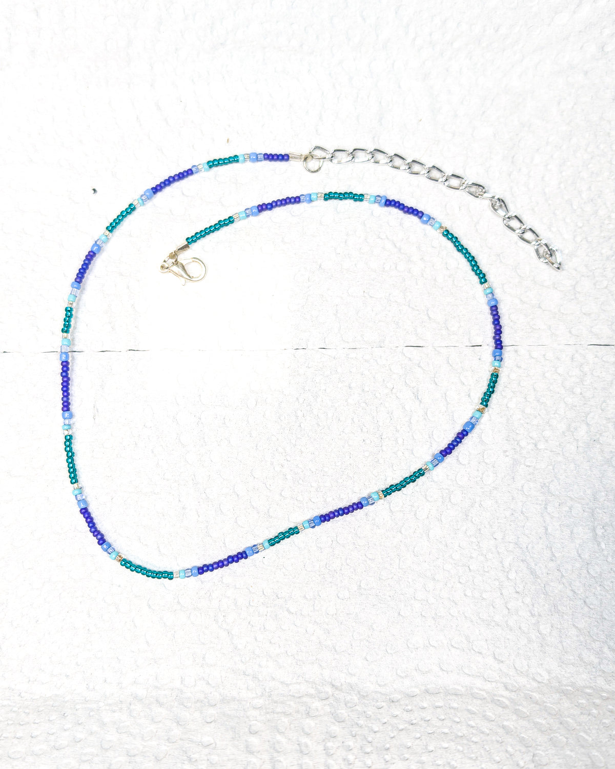 Mermaid’s Whisper Seed Bead Necklace