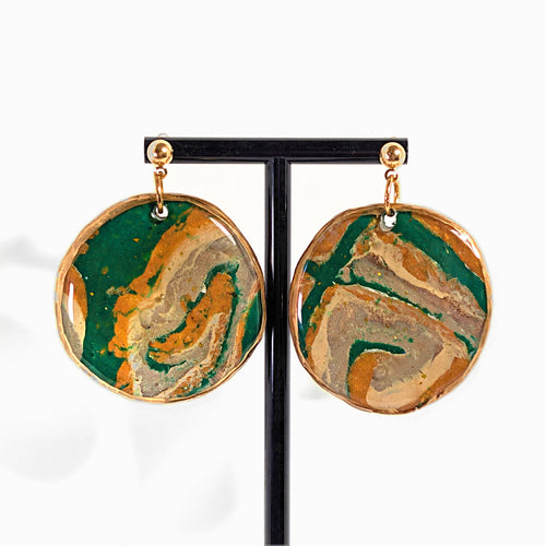 Lichen Drop Earrings